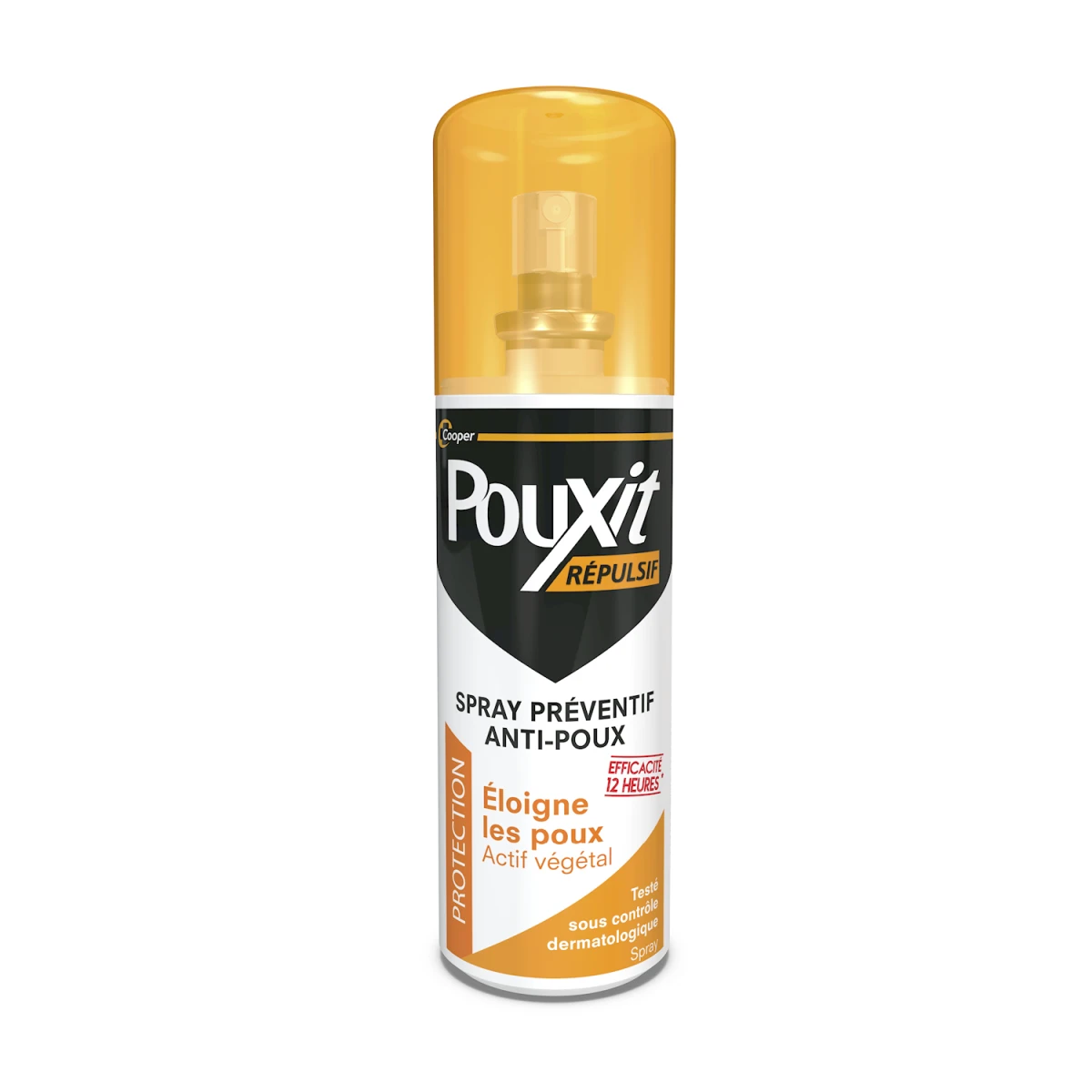 PouxiDerm Spray Anti-Poux Répulsif & Préventif 100ML