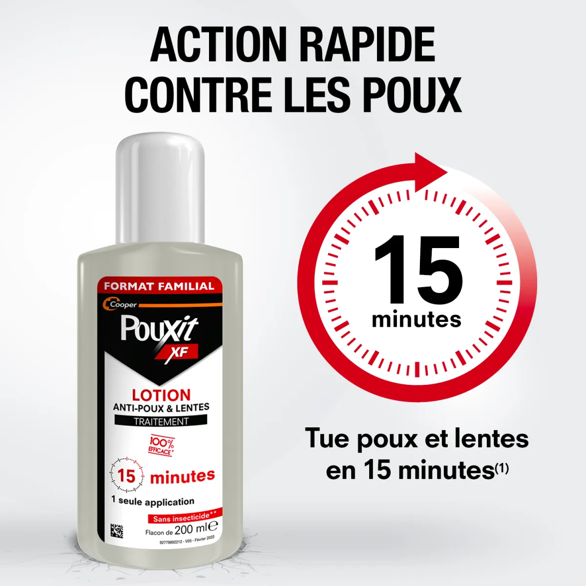 Pouxit XF Anti-Poux et Lentes Lotion Lot de 2 x 200 ml Offre Spéciale 2