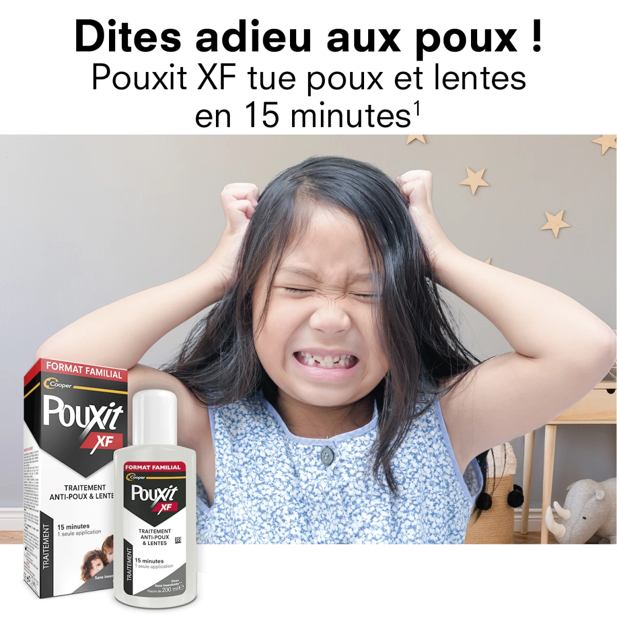 Pouxit XF Lotion et spray Traitement antipoux et lentes